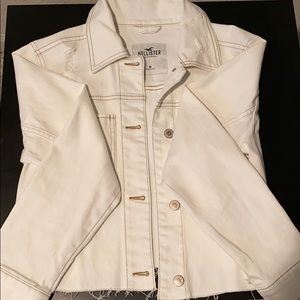 Hollister Crop Jean Jacket